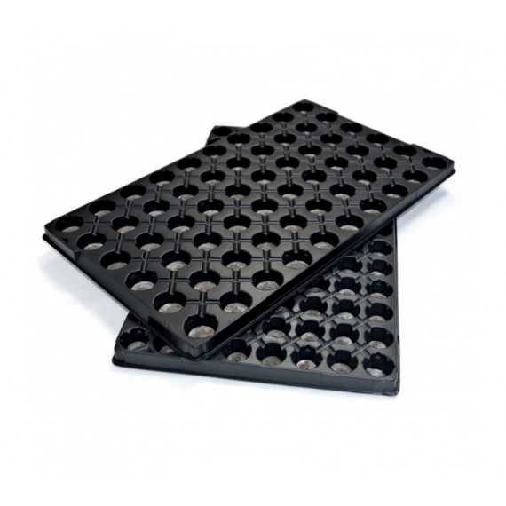 Bandeja Plastico Jiffy Vacía 33 mm 104 Alvéolos - 1
