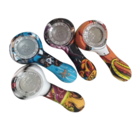 Pipa Silicona 8cm Quemador Pyrex - Tricomar