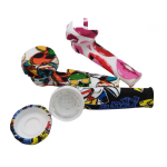 Pipa Silicona Con Tapa Pyrex  - Tricomar