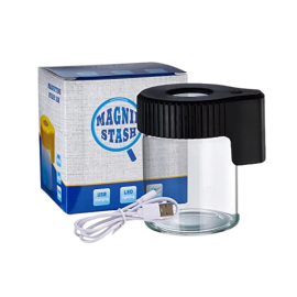 Contenedor con Luz y Lupa Magnif | Tricomar Growshop