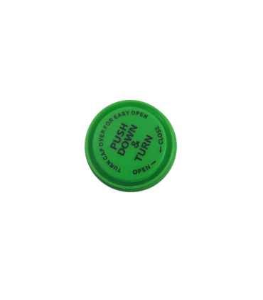 Contenedor Push Down y Turn Verde 7cm Alto Tricomar | Tricomar Growshop