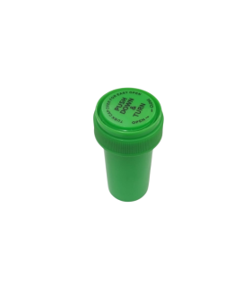 Contenedor Push Down y Turn Verde 7cm Alto - Tricomar