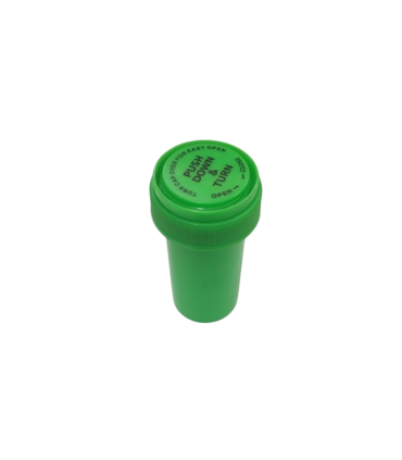 Contenedor Push Down y Turn Verde 7cm Alto Tricomar | Tricomar Growshop