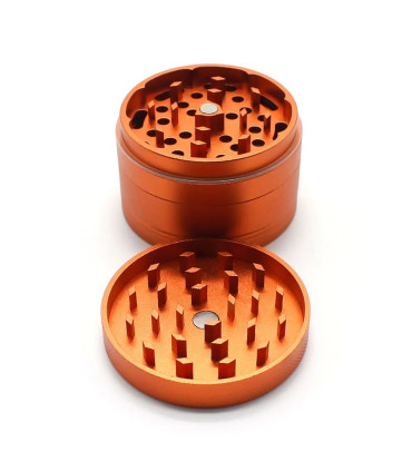 Moledor Lite Orange 63mm Calvo Glass | Tricomar Growshop