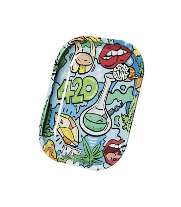 Bandeja Metálica 18x14cm Soulblime | Tricomar Growshop