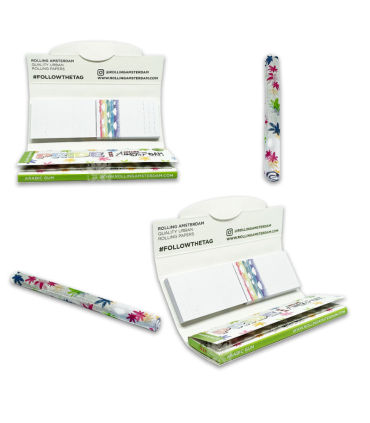 Papel PRIDE 1 1/4 + Tips Rolling Amsterdam | Tricomar Growshop