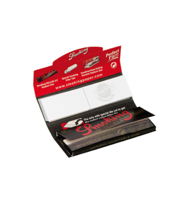 Papel Deluxe 1 1/4 + Tips Smoking | Tricomar Growshop