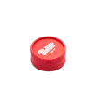 Grinder Biodegradable Rojo - Flame