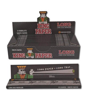 Papel Long Size Blanco - King Paper Aleda Aleda | Tricomar Growshop