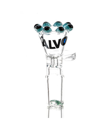 Quemador Perla Teal 18mm Calvo Glass | Tricomar Growshop