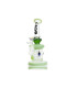 Bong Implossion Drop Rig Green 23MM - Calvo Glass