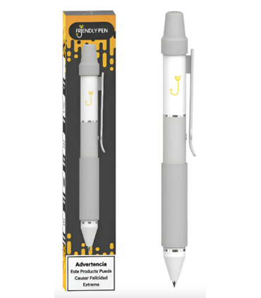Vaporizador Lapiz Discreto Para Cartridges 510 Gris - Friendly Pen Brass Knuckles | Tricomar Growshop