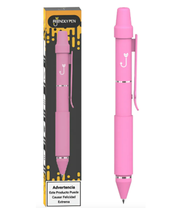 Vaporizador Lapiz Discreto Para Cartridges 510 Rosado Friendly Pen | Tricomar Growshop