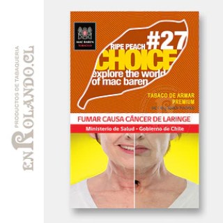 Tabaco Durazno Maduro 40gr - Choice