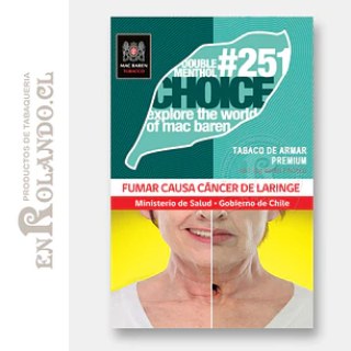 Tabaco Doble Menthol 40gr - Choice