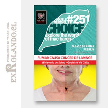 Tabaco Doble Menthol 40gr - Choice