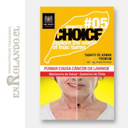 Tabaco Aromático 40gr - Choice