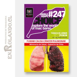 Tabaco Doble Uva 40gr - Choice