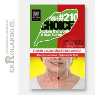 Tabaco Doble Manzana 40gr - Choice